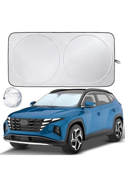 odjas Parasolar Auto Pliabil, Rezistent UV, saculet depozitare, Roll Fast, 16...