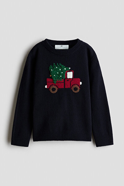 H&M Jakarlı Triko Kazak