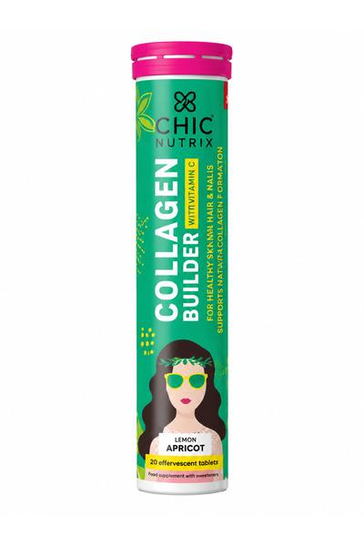 BioSunLine Colagen Plant-Based, 20 comprimate efervescente