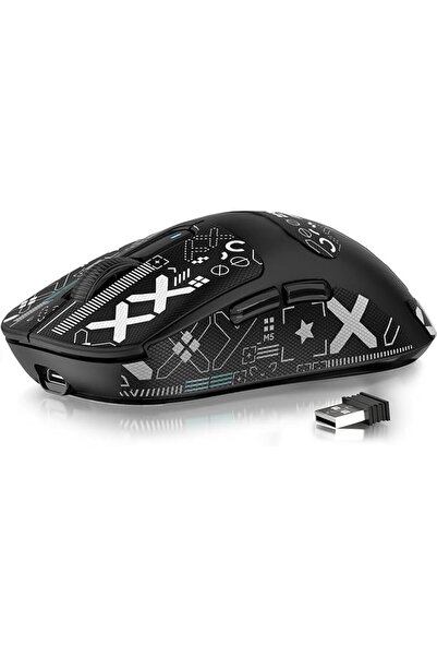 GENERAL MANBASNAKE Attack Shark X3 Wireless Gaming Mouse, 49g Lightweight Tri...