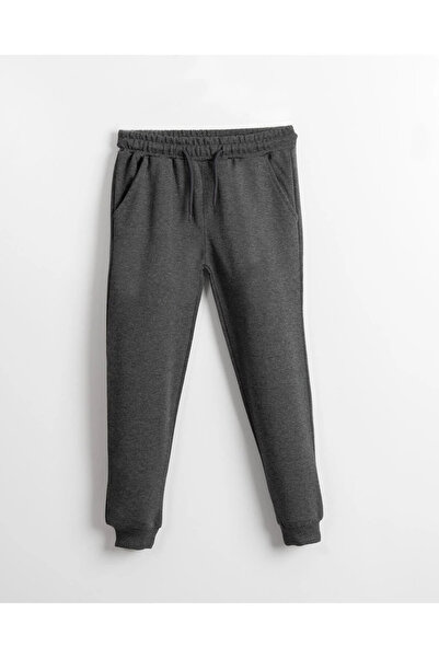 vieso Anthracite Girls' and Boys' Sweatpants Lycra First Quality 2 Yarns No K...