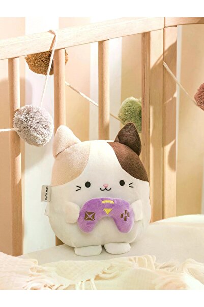 LC Waikiki Lcw Home Mixed Cat Figured Baby Plush Throw Pillow 20 cm