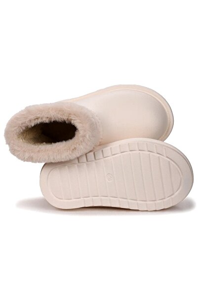 AlbiShoes Bebek Çocuk Su Geçirmez Kürklü Bot Çocuk Kışlık Bot Suya Dayanıklı Hafif Bot Kürklü Kışlık