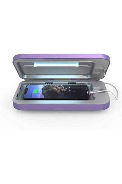 Phonesoap جهاز تعقيم الهاتف المحمول بالأشعة فوق البنفسجية 3 في 1 وشاحن هاتف ع...