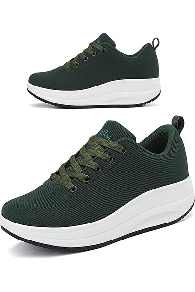 GENERAL RUIDENG Ladies Comfortable Walking Shoes Breathable Knit Working Shoe...