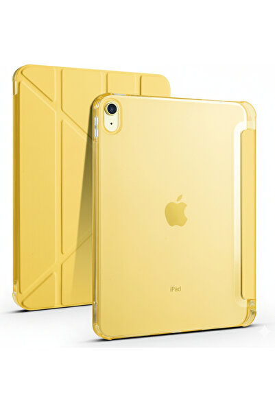 Five e Apple iPad 11 A16 ile Uyumlu Yatay Dikey Standlı Kalemlikli Origami Si...