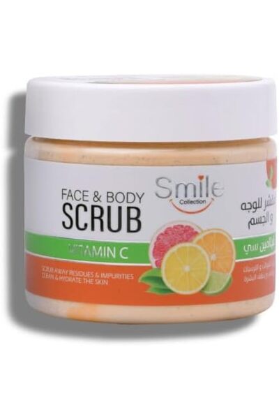 SMILE كوليكشن سكراب فيتامين سي للوجه والجسم 300 مل