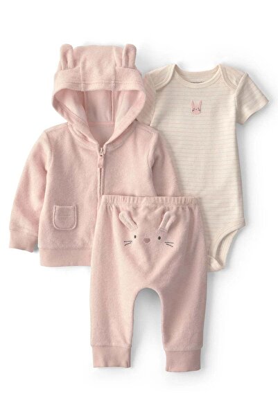 Carter's Layette Kız Bebek 3'lü Hırkalı Set CTR-1V418910