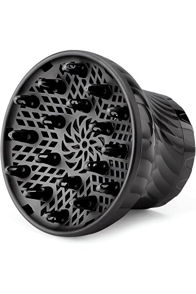 ANHORTS Universal Hair Diffuser, Black, Fits 1.4-3 Inch Hair Dryers, Reduces ...