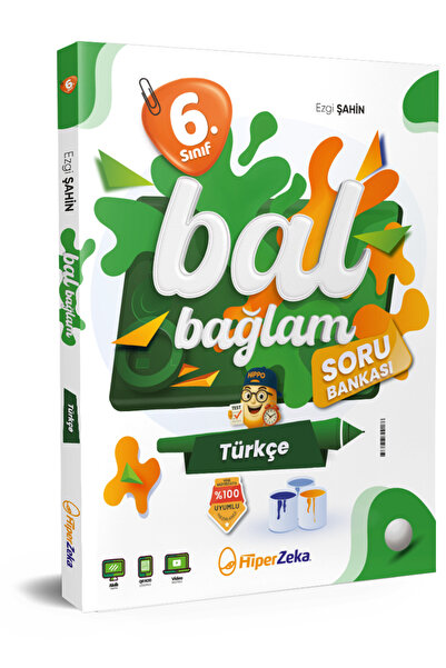 HiperZeka 2027 6. Sınıf BAL BAĞLAM Türkçe Soru Bankası | Ezgi ŞAHİN