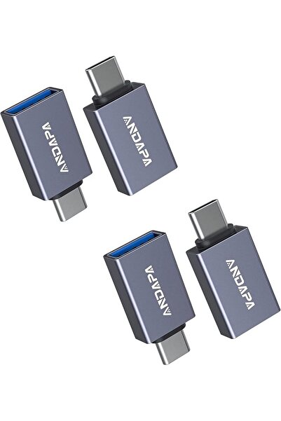 GENERAL ANDAPA USB C to USB Adapter (2Pack), Compatible for Samsung S25 Ultra...