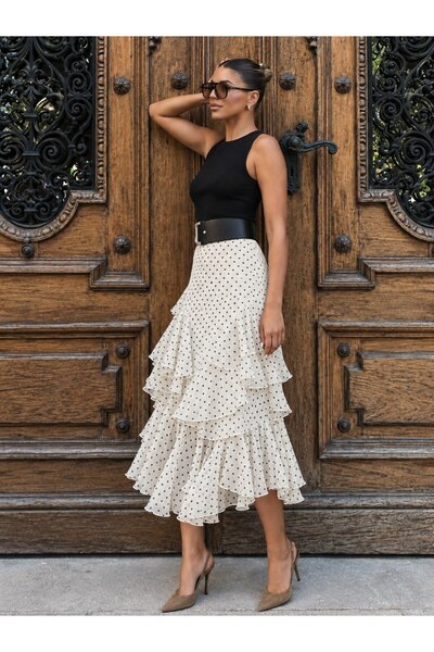 MiMi Polka Dot Slim Fit Dress