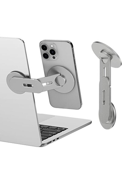 CloudValley Magnetic Laptop Phone Holder, 360° Rotating Mount Compatible with...