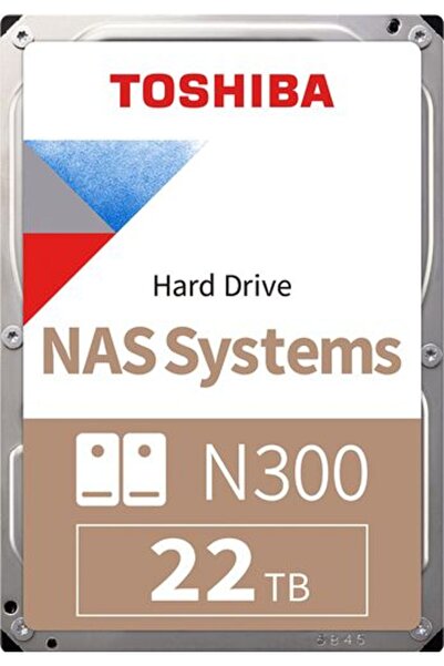 Toshiba HDD 22TB 7200RPM 1024MB N300 NAS SATA3