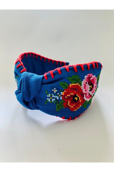LiewensStyle Hand-Embroidered Bohemia Crown with Canvas Embroidery