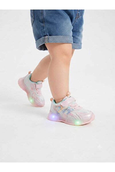 sea gulf Children's Shoes with Light-Up Movement, Comfortable and Easy to Put on