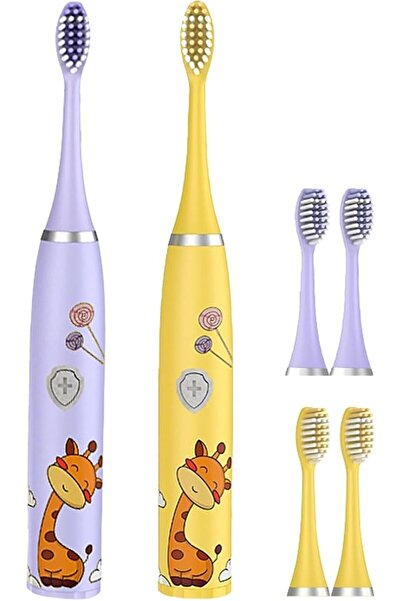 MS3 Kids Sonic Electric Toothbrush, Rechargeable Smart Toothbrush for Childre...