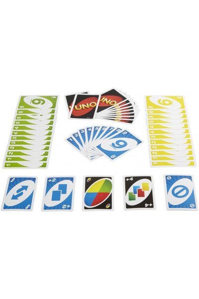 Mattel Games UNO card game W2087, 112 cards