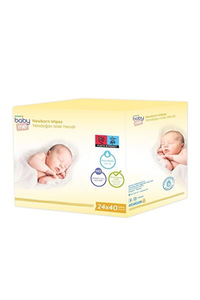 Baby&Me baby me Yenidoğan Islak Mendil 24x40 Adet