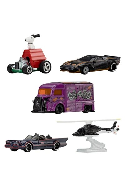 HOT WHEELS Mașinuță de colecție Premium Pop Culture 1:64, model aleatoriu