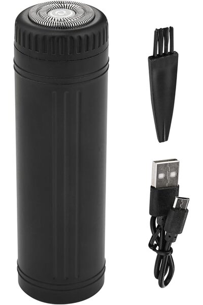 Lawazim Portable Rechargeable Shaver - Electric Travel Razor with USB Type-C ...