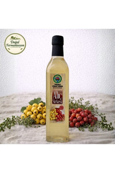 Alıç Sirkesi 500 ml | Doğal Fermantasyon, Bal ile Hazırlanmış