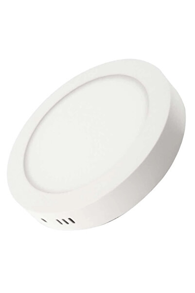İnoled 12 Watt Beyaz Kasa Beyaz Işık 6500K Sıva Üstü Led Panel 960Lümen Yüksek Işık Yüksek Kalite VOLGA 2750