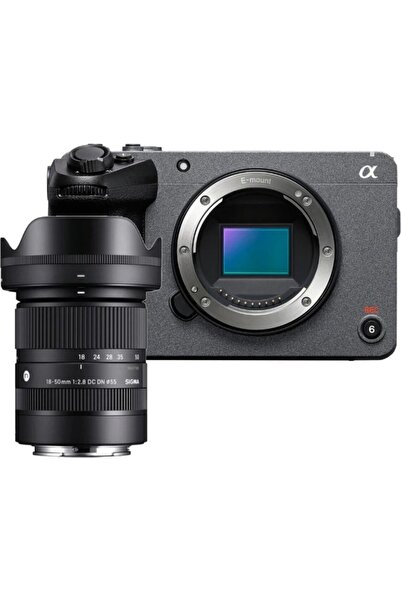 Sony FX30 Cinema Line Kamera + Sigma 18-50 F2.8 DC DN Lens
