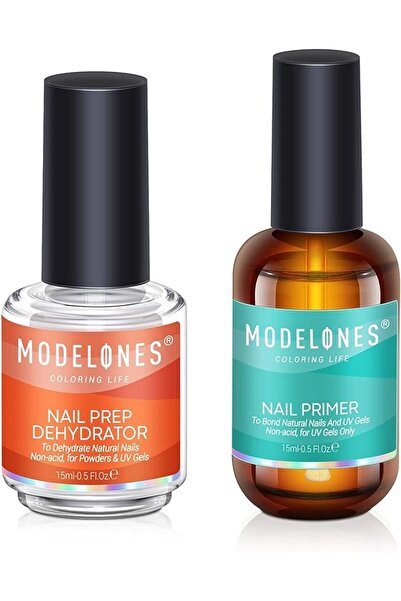 modelones Store برايمر موديلونز للأظافر الجل، مزيل الرطوبة للأظافر، 15 مل، مُ...