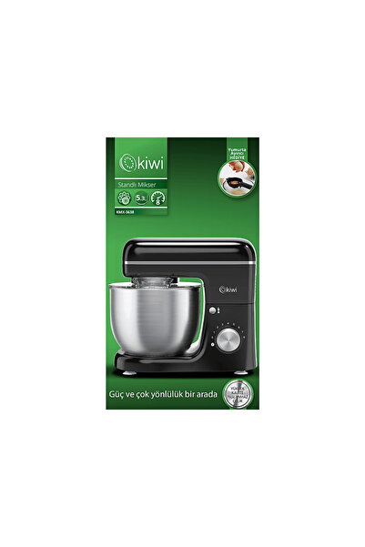 Kiwi KMX-3638 5.3 L 8 Hız Kademeli 1300 W Mutfak Şefi Siyah