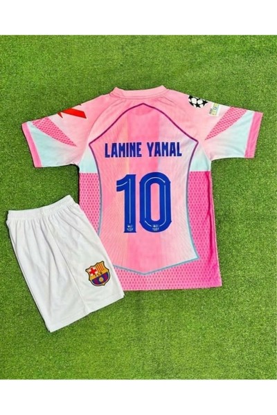 Genel Markalar F.c Barcelona 2025-26 Yeni Sezon Lamine Yamal Özel Konsept Çoc...