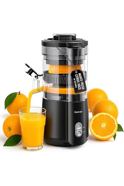 GENERAL Keerain Electric Citrus Juicer Machine, Automatic Orange Lemon Lime J...
