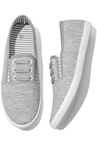 GENERAL Women's Canvas Slip on Sneakers Casual Slip on Walking Shoes Womens T...
