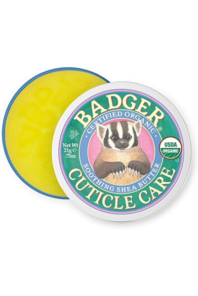 Badger Cuticle Care, 100% Organic Cuticle Cream for Natural Nail Care, Soothe...