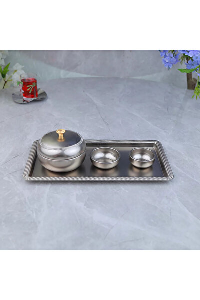 Al Hadaya Mall Tibes Set with Nickel Plated Design Luxury Design - Nickel and...