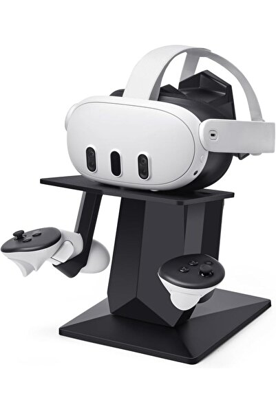 KASTWAVE VR Stand Accessories Compatible with Meta 3/Meta 2, Headset Display ...