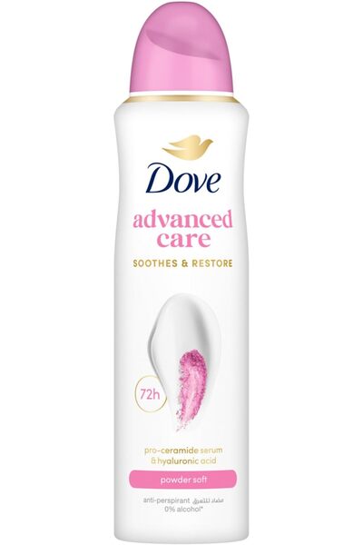 DOVELED DOVE Antiperspirant Deodorant Spray, Powder Soft, 150ml