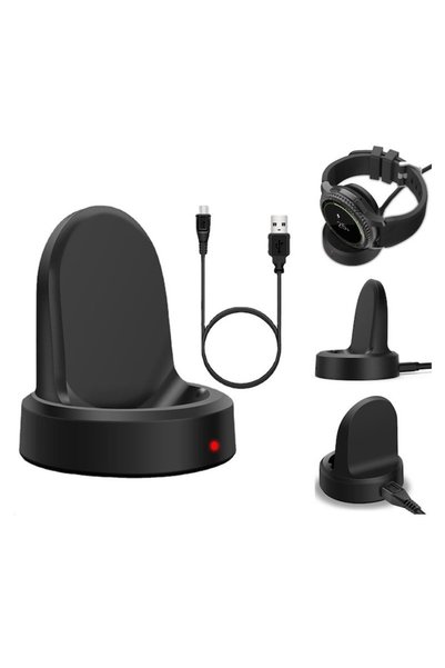 OEM Încărcător Smartwatch, Negru, 1M, pentru Samsung Galaxy Gear S3 Classic /...
