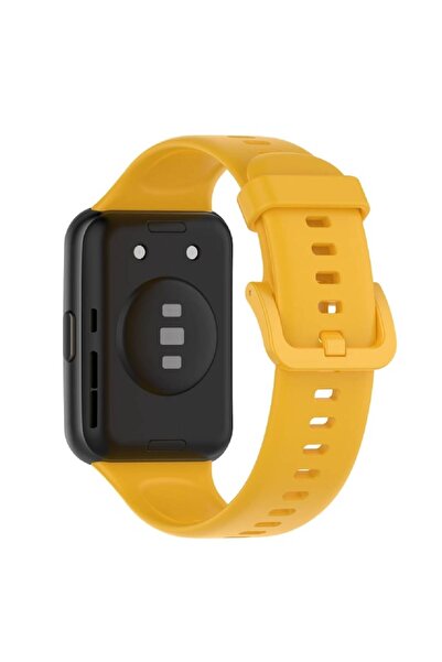 Müller MULLER silicone strap, compatible with Huawei Watch FIT2, Yellow
