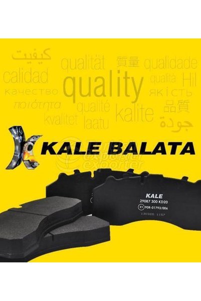 KALE HYUNDAI Tucson Arka Takım Balatası (2004-2012)