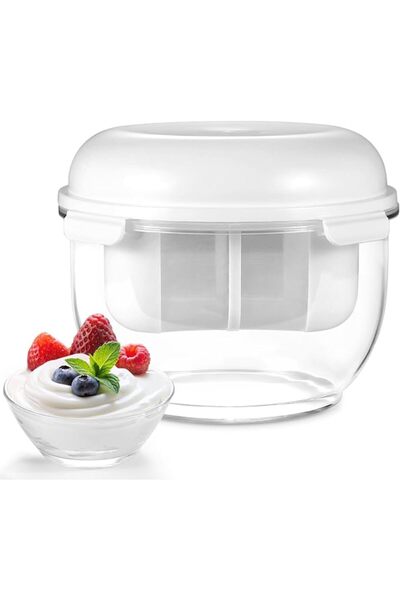 GENERAL Greek Yogurt Strainer, 2QT Greek Yogurt Maker with Ultra-Fine Mesh Ba...