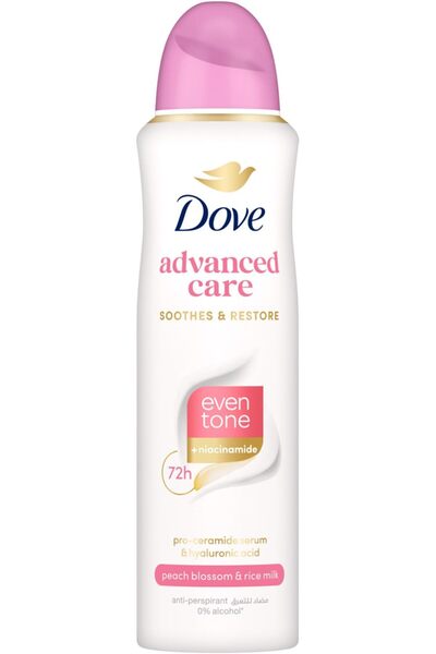 DOVELED DOVE Antiperspirant Deodorant Spray, Even Tone, 150ml