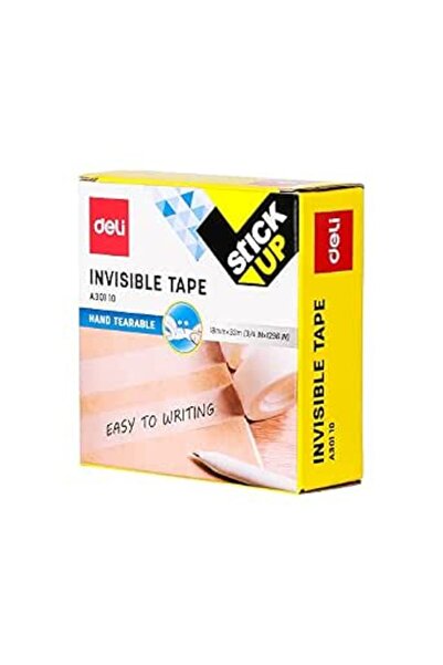 Deli Invisible Office Tape, 33 Meter Length X 18 mm Width