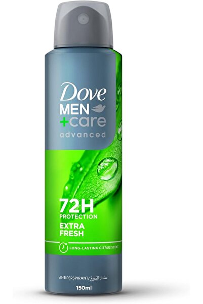 DOVE MEN + CARE مزيل عرق دوف للرجال، بخاخ مضاد للتعرق، انتعاش إضافي، 150 مل
