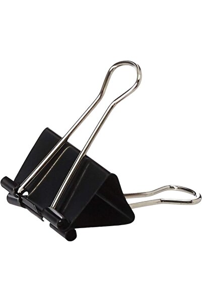 Deli 41 mm Binder Clip Box Black, E38562