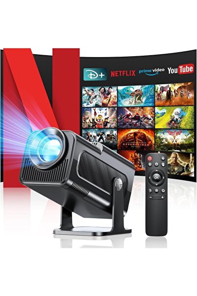 GENERAL جهاز عرض سيسينو 4K FHD 1080P محمول، يعمل بنظام أندرويد 11.0، واي فاي ...