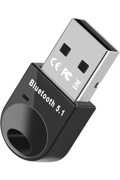 KASTWAVE USB Bluetooth 5.0 Adapter, for PS4 PS5 Windows Mac Linux PC Computer...