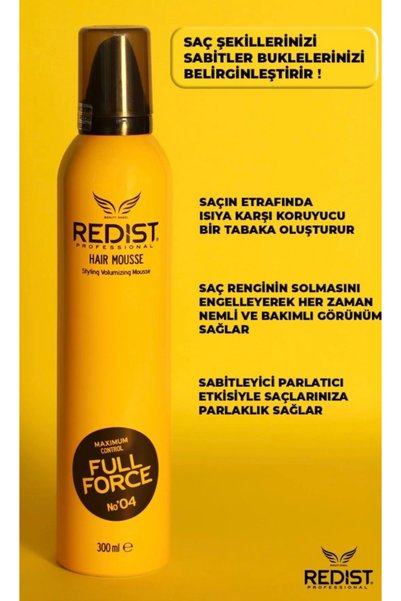 redist saç köpüğü
