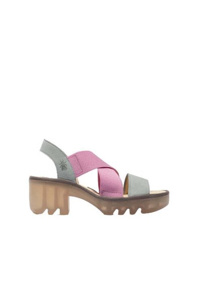 Fly London Comfort Taji P501502007 Γαλάζια-Ροζ Σανδάλια