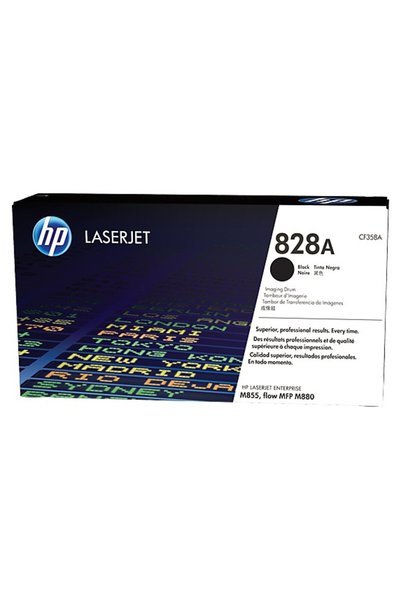HP Unitate tambur originală neagră, nr.828A pentru M880 | M855, 30K, "CF358A"